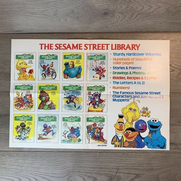 The Sesame Street Library Vol. 2 Jim Henson’s Muppets Letters C & D Number 2 - Picture 6 of 6